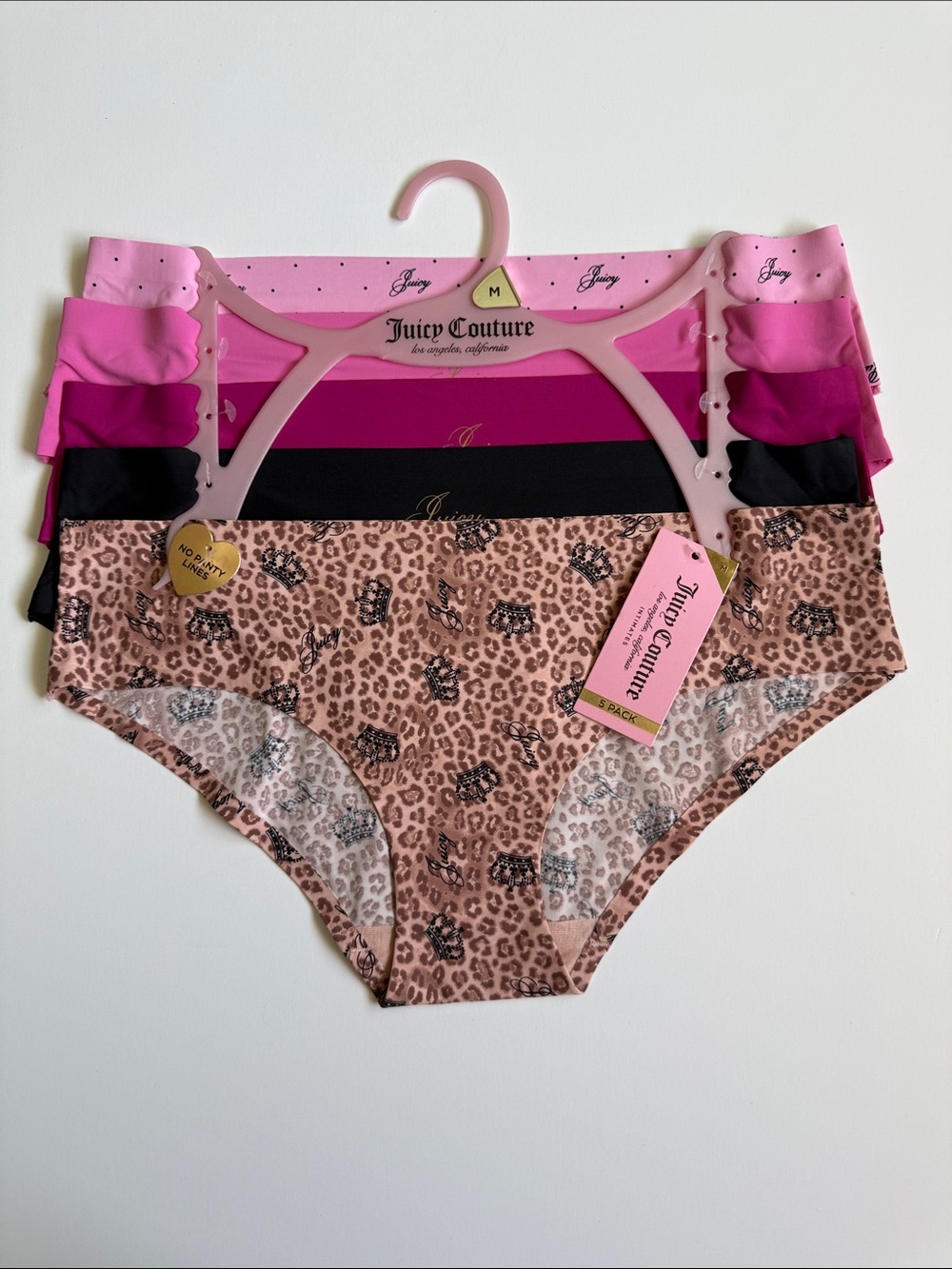 Juicy Couture Sexy No Line Panties SZ M NEW!